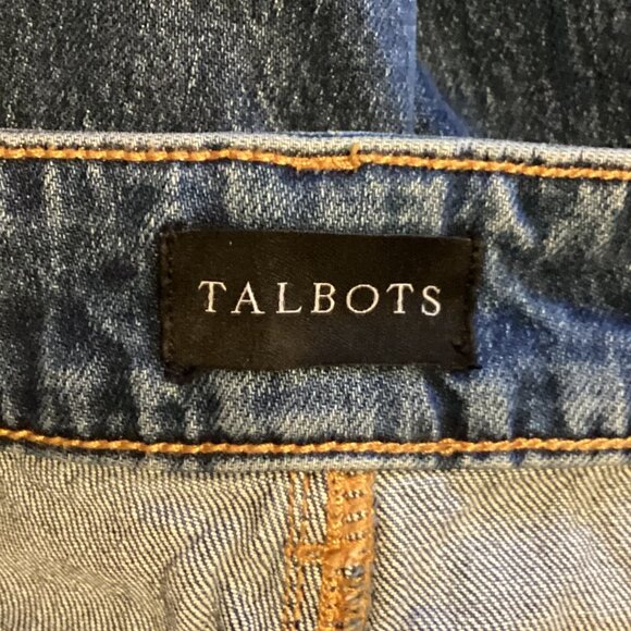 Talbots Women's High Waist Relaxed Blue Denim Jeans Size 6 - Picture 9 of 11